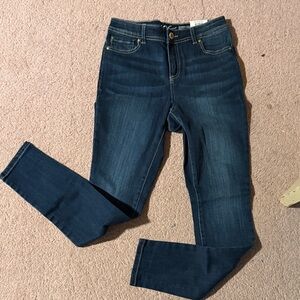 INC International Concepts Dark Blue Skinny Jeans